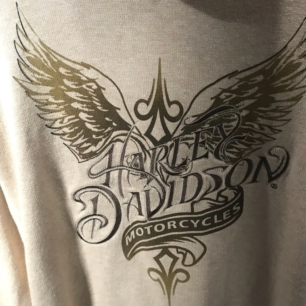 Harley hoodie light weight sweater